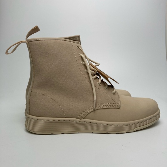 Dr. Martens Beige Leather Boots - Picture 4 of 10